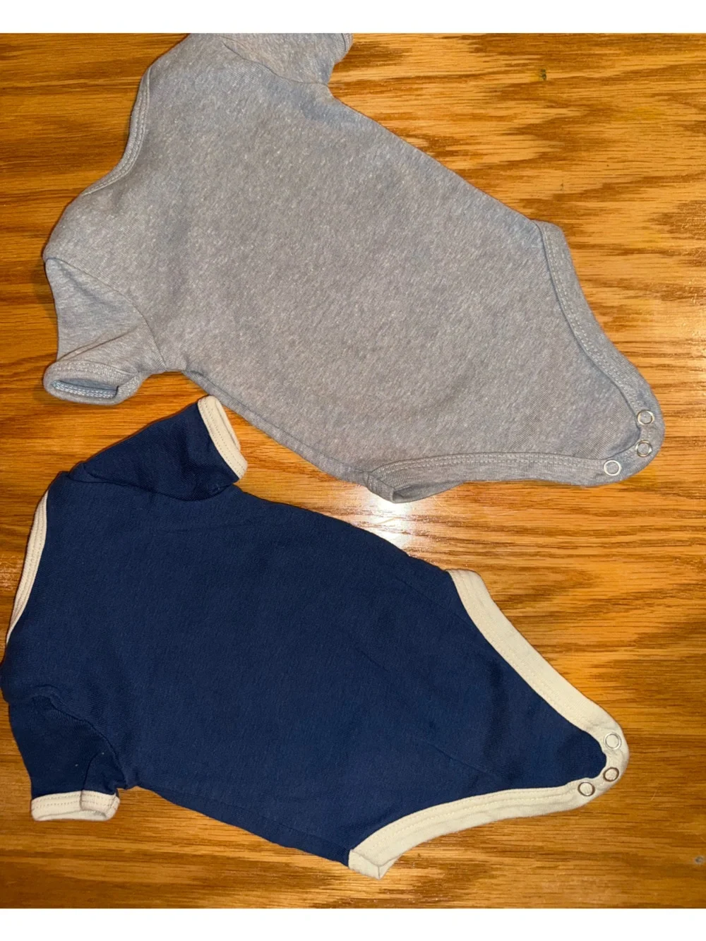 Harley-Davidson Kids Navy and Gray Logo newborn onsies Set